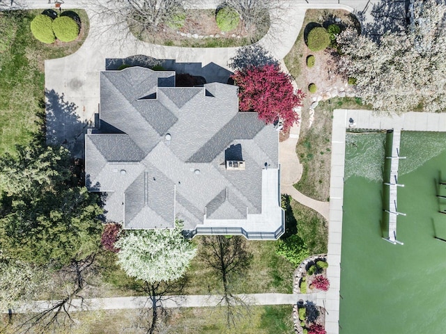 3744 Riverview Ter N, East China, MI 48054 - view from above of property