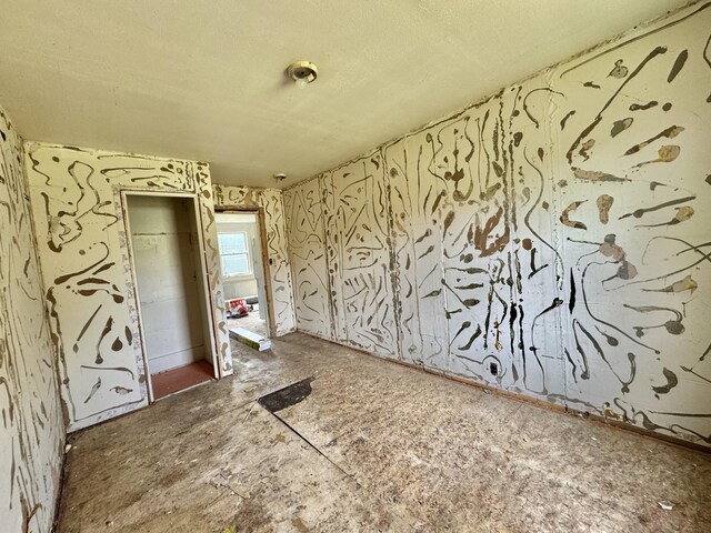 unfurnished bedroom with a closet