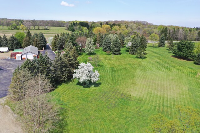 aerial view of property and surrounding area