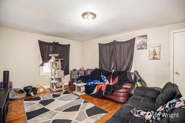 1492 Holton Rd, Muskegon, MI 49445 - living room with wood finished floors