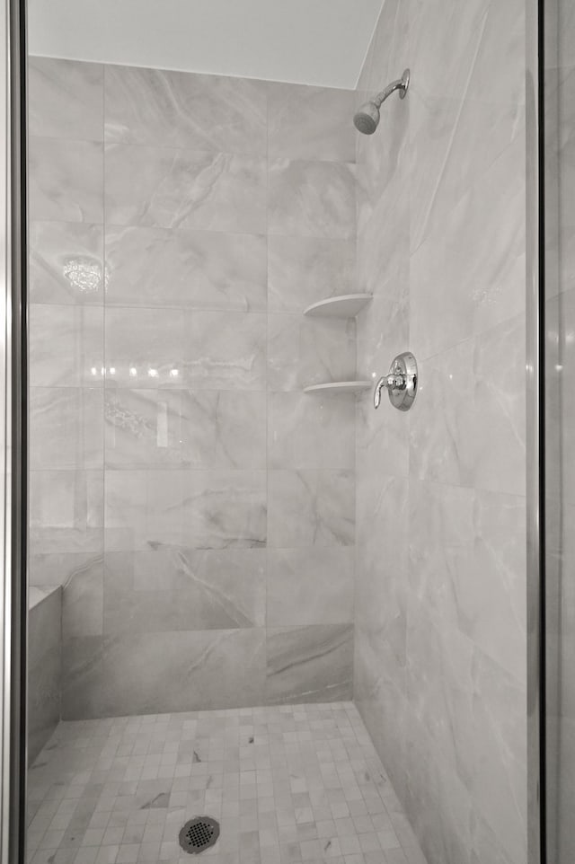 53302 Zachary Dr, Chesterfield, MI 48047 - bathroom with a tile shower