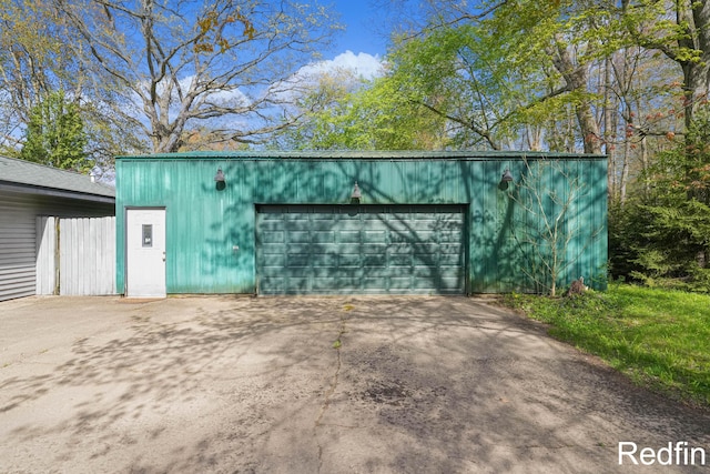 16153 Krob Rd, Union Pier, MI 49129 - view of outdoor structure with driveway