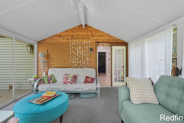 16153 Krob Rd, Union Pier, MI 49129 - sunroom / solarium with plenty of natural light and ceiling fan
