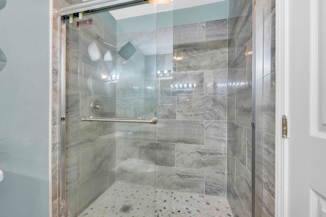 4953 Clintonville Rd, Clarkston, MI 48346 - bathroom with a shower stall