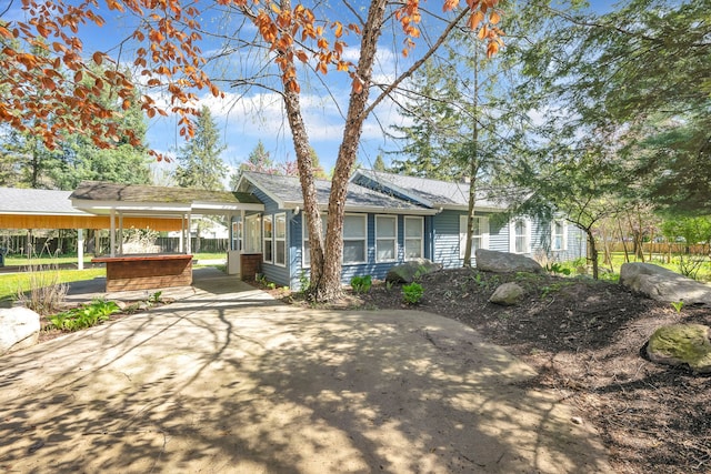 4953 Clintonville Rd, Clarkston, MI 48346 - view of ranch-style house