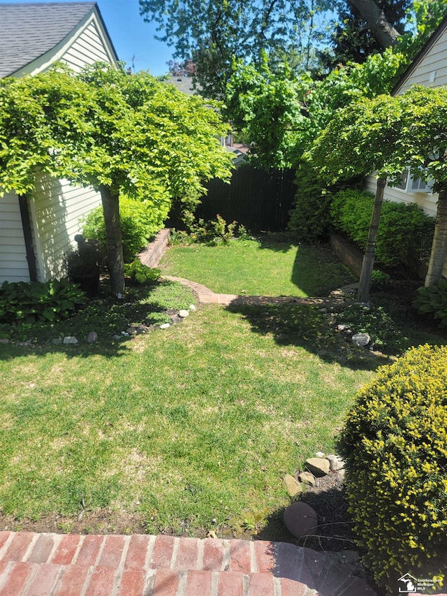 view of yard