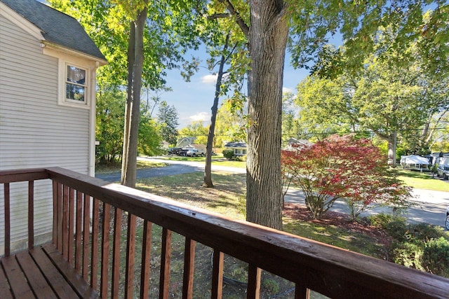 1975 Oldtown Ave, West Bloomfield, MI 48324 - view of wooden deck