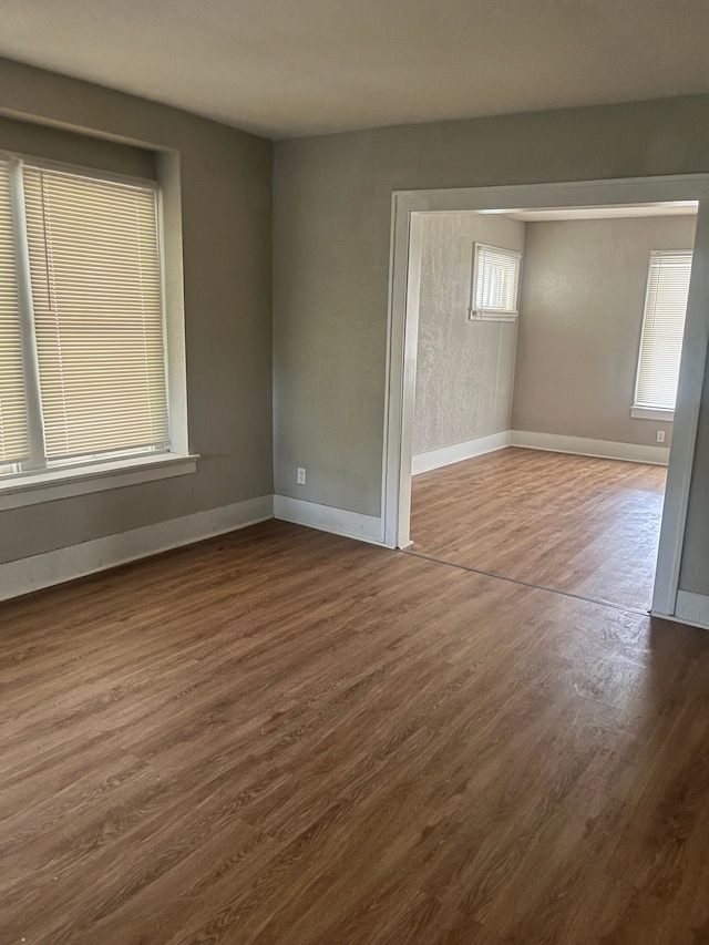 27305 Norfolk St, Inkster, MI 48141 - unfurnished room featuring dark wood-style flooring and baseboards