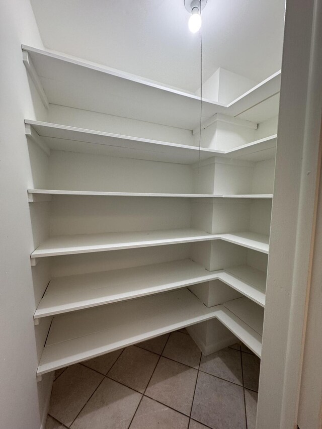 view of pantry