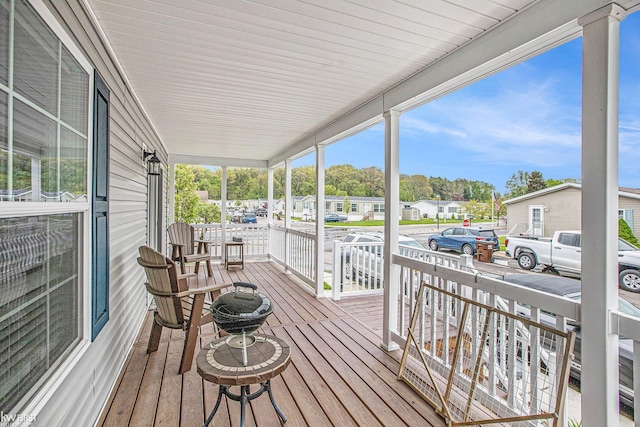 39500 Warren Rd, Canton, MI 48187 - porch featuring a residential view