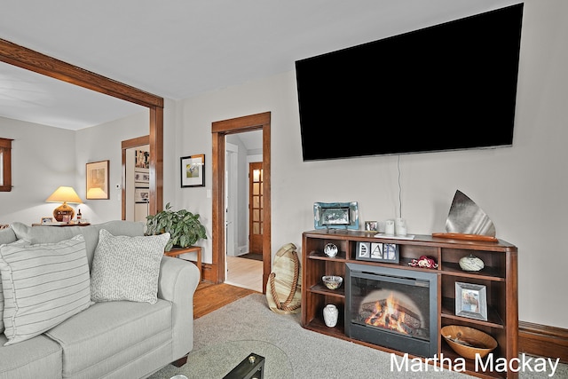 625 Leonard St NE, Grand Rapids, MI 49503 - living area with wood finished floors