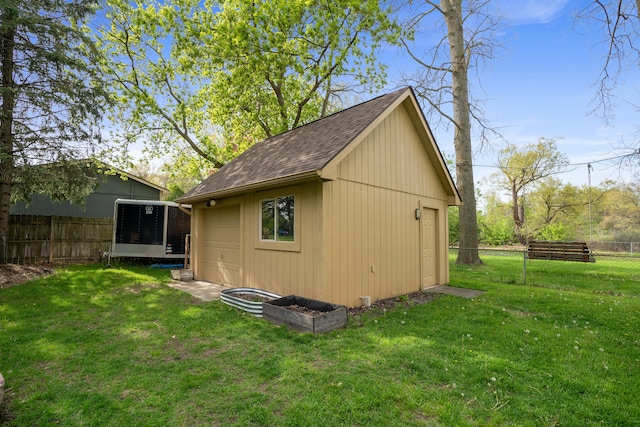 view of outbuilding featuring an outdoor structure