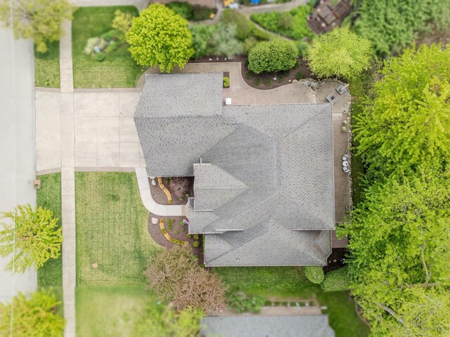 28022 Ashland Ave, Harrison Township, MI 48045 - view from above of property