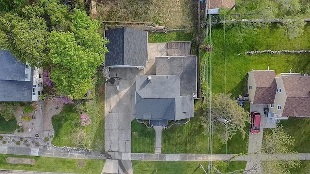 drone / aerial view