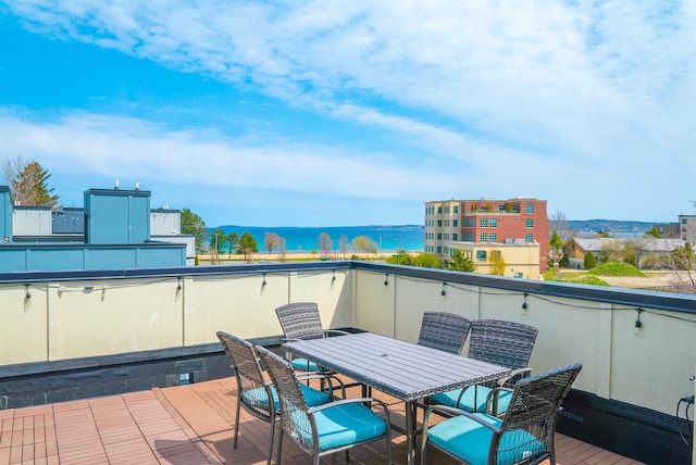 138 Gillis St, Traverse City, MI 49684 - balcony featuring outdoor dining space
