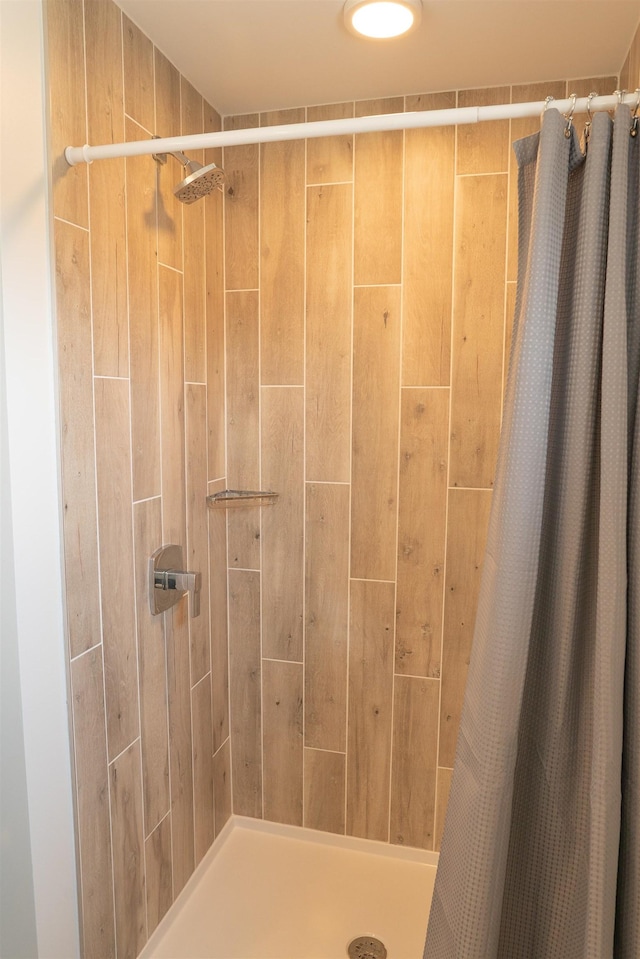 138 Gillis St, Traverse City, MI 49684 - full bathroom featuring a stall shower