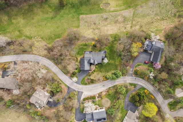 aerial overview of property's location