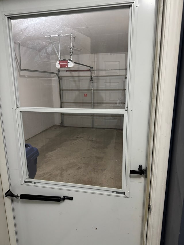 2322 Arcadia Dr, Canton, MI 48188 - detailed view of a garage door opener
