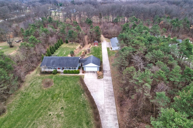 2688 White St, Niles, MI 49120 - view of subject property with a heavily wooded area