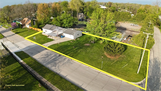 5526 Sylvia St, Dearborn Heights, MI 48125 - view of property location featuring property boundaries highlighted