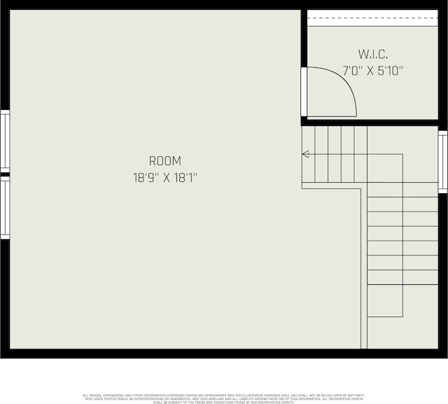3542 Royal Ave, Berkley, MI 48072 - floor plan / room layout