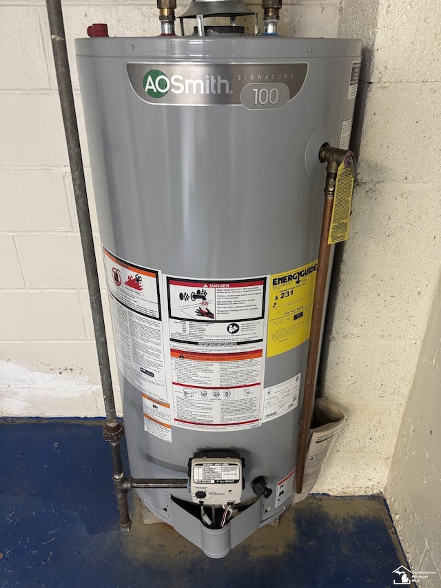 utilities with water heater