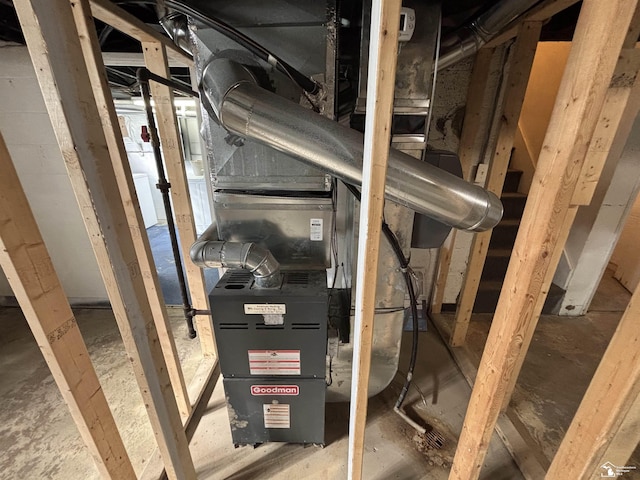 view of utility room