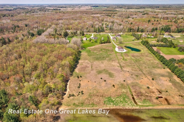 aerial view of property and surrounding area