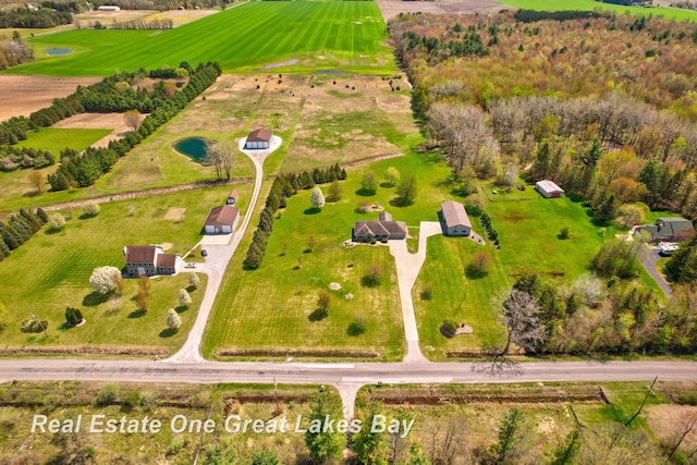 aerial overview of property's location