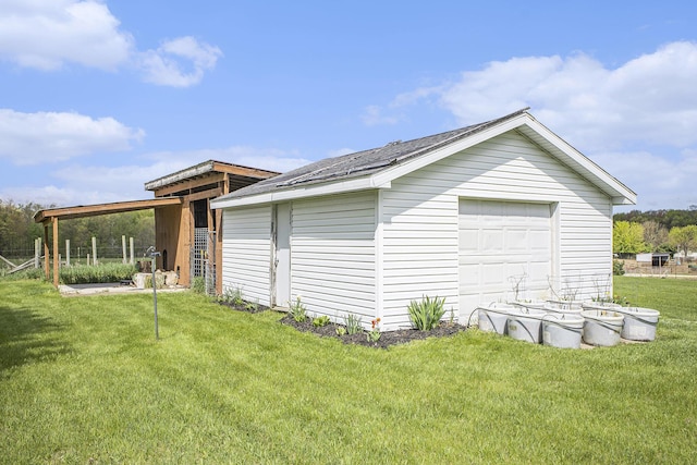 2660 Barber Rd, Grass Lake, MI 49240 - view of outbuilding with an outdoor structure