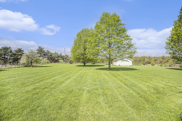 2660 Barber Rd, Grass Lake, MI 49240 - view of green lawn