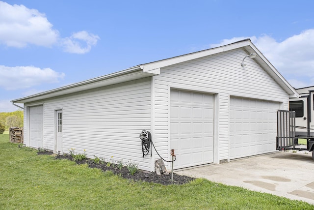 2660 Barber Rd, Grass Lake, MI 49240 - view of detached garage