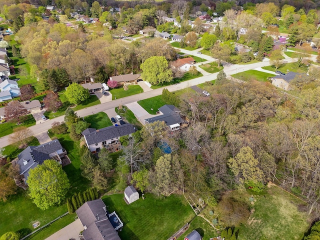2394 Cedar Crest Dr NE, Grand Rapids, MI 49525 - aerial view of property and surrounding area featuring nearby suburban area