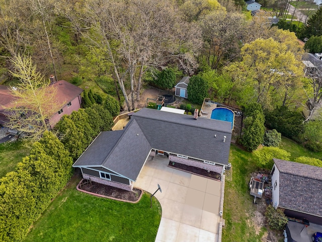 2394 Cedar Crest Dr NE, Grand Rapids, MI 49525 - aerial view of property and surrounding area
