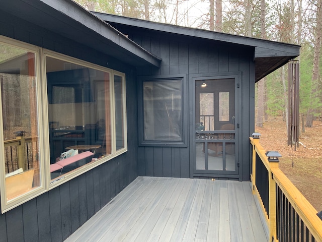 15205 Riverview Rd SE, Grayling, MI 49738 - view of wooden terrace