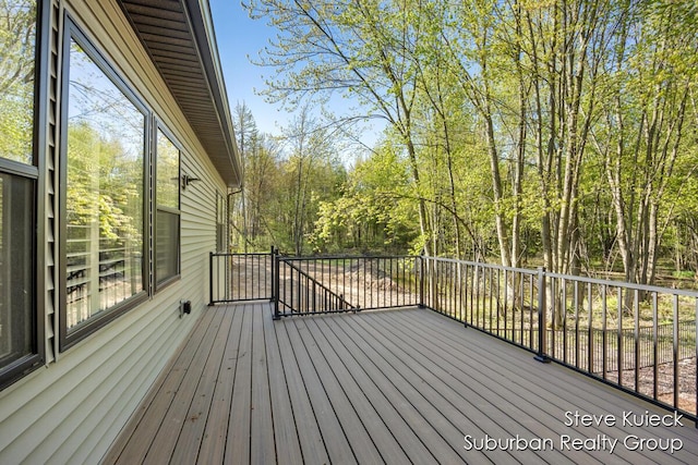 view of deck
