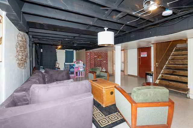 4941 Julius Blvd, Westland, MI 48186 - finished basement featuring stairway