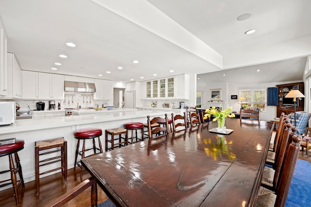 50102 Alpine Blvd, New Buffalo, MI 49117 - dining room with recessed lighting