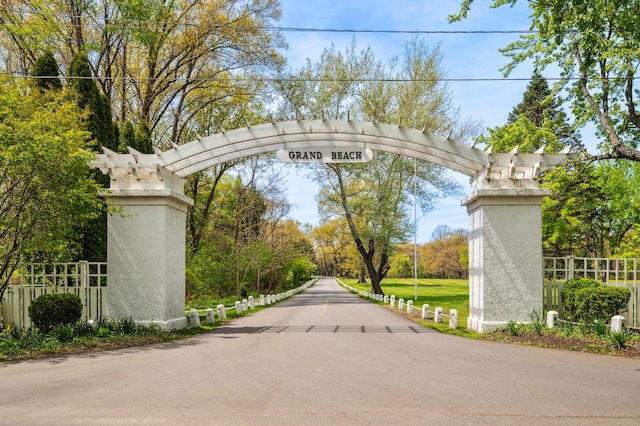 50102 Alpine Blvd, New Buffalo, MI 49117 - view of asphalt street
