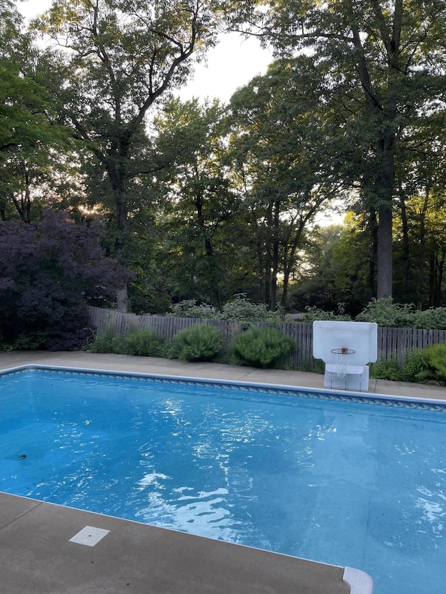 50102 Alpine Blvd, New Buffalo, MI 49117 - view of pool with fence