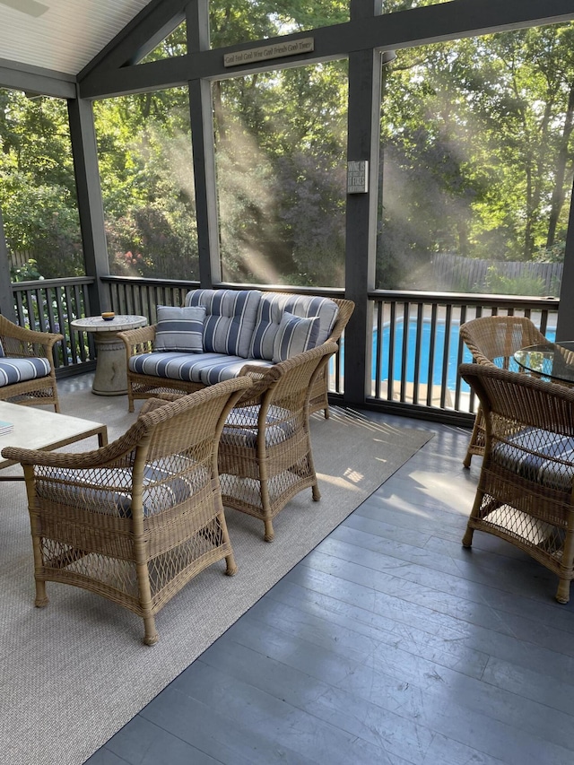 50102 Alpine Blvd, New Buffalo, MI 49117 - sunroom featuring plenty of natural light