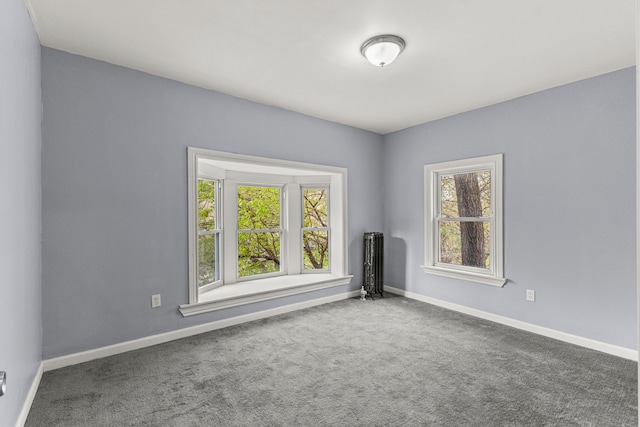 1881 W Grand Blvd, Detroit, MI 48208 - empty room featuring healthy amount of natural light, carpet, and baseboards