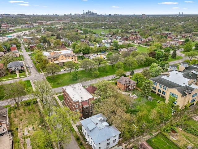 1881 W Grand Blvd, Detroit, MI 48208 - aerial view of property's location with nearby suburban area and nearby urban area