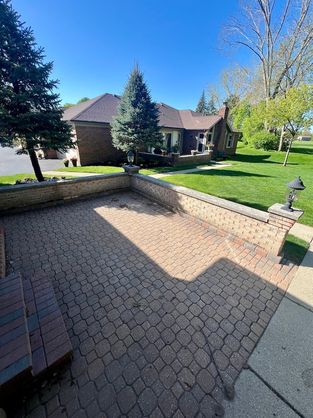 49421 Northwood, Shelby Twp, MI 48315 - back of property with a yard