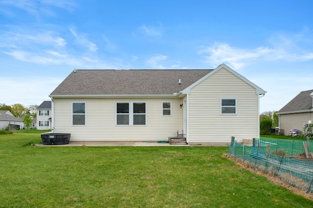 4143 Wild Meadow St, Kalamazoo, MI 49048 - back of property with a shingled roof