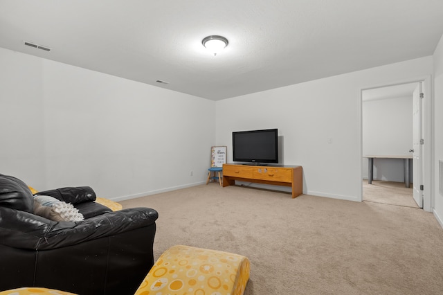 4143 Wild Meadow St, Kalamazoo, MI 49048 - living area featuring carpet and baseboards