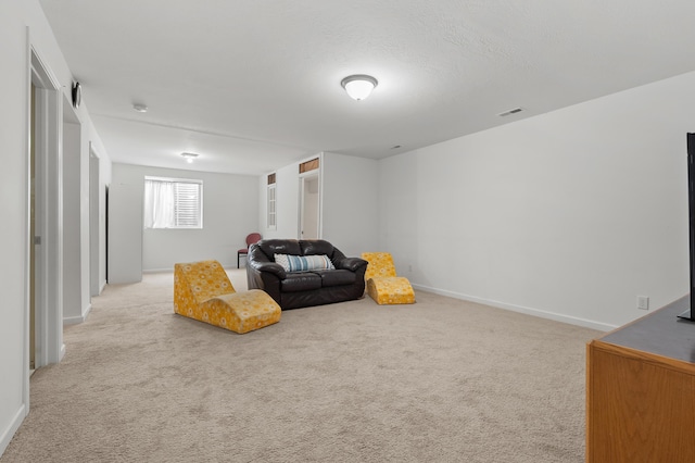 4143 Wild Meadow St, Kalamazoo, MI 49048 - carpeted living room with baseboards
