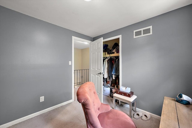 15672 Robert Dr, Macomb, MI 48044 - carpeted bedroom with baseboards and a closet