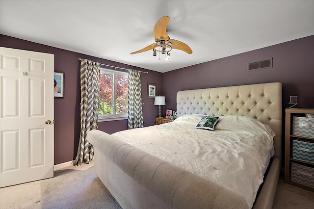 15672 Robert Dr, Macomb, MI 48044 - carpeted bedroom with baseboards and ceiling fan