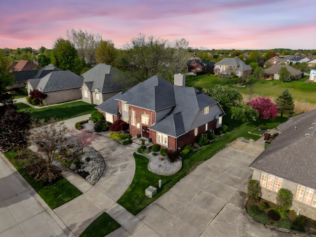 47352 Dove Ct, Shelby Twp, MI 48315 - aerial view of residential area